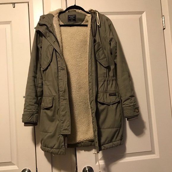 Abercrombie Sherpa-lined Parka - Picture 2 of 3